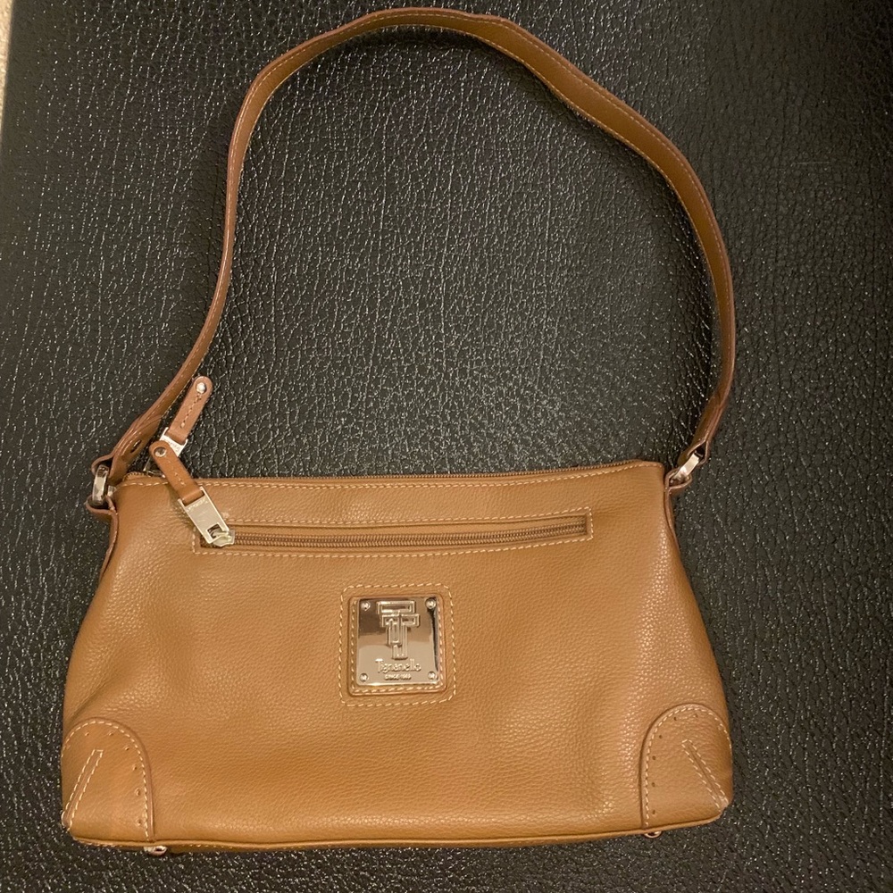 Small Tignanello Tan/Brown Hobo Purse